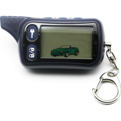 10PCS 2-way TZ 9010 Remote Control for Russian Version Tz9010 two way car alarm system Tomahawk Tz-9010