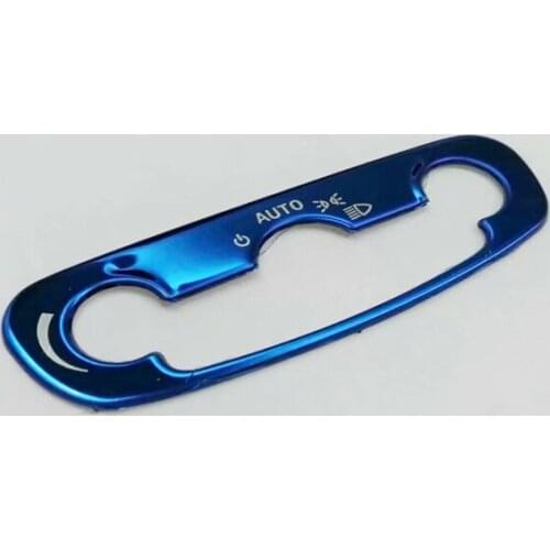 Encore Headlamps Adjustment Switch Cover Trim Auto Interior Moulding Accessories Stainless Shell 2012- 2016 for Opel Mokka Buick