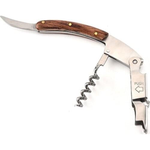 Waiter Corkscrew Heavy Duty Wine Opener with Foil Cutter and Bottle Opener Wine Key for Restaurant Waiters Kitchen Bar Tool