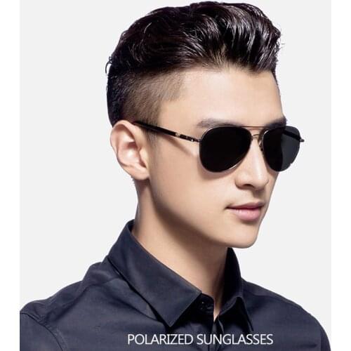 2019 Anti-Reflective aviation Polarized Sunglasses Men Sports Sun Glasses Driving Glasses Goggle Eyewear Male Accessories shades