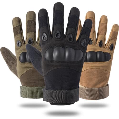Tactile Knuckle Tactical Gloves Touch Screen Military Army Combat Airsoft Outdoor Climbing Paintball Shooting FullFinger glove