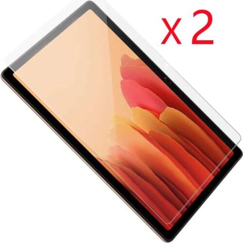 2Pcs Tempered Glass for Samsung Galaxy Tab A7 10.4 Inch 2020 SM-T500 T505 T507 Screen Protector 9H 0.3mm Tablet Protective Film