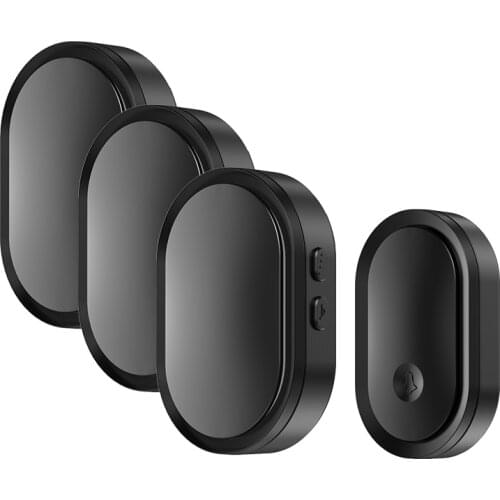 CACAZI A99 Multiple combinations Wireless Waterproof Long Distance US EU UK AU Plug Door Bell Home Intelligent Chime