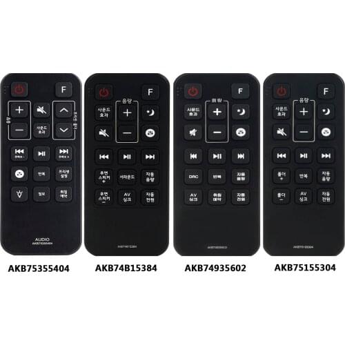 New remote control for lg sound bar audio player AKB74935602 AKB75355404 AKB74B15384 AKB75155304 controller Korean version