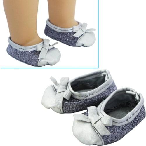 1 Pairs Cute Shoes Daily Casual Wear Sandal Baby Toys DIY Dress Accessories Clothes for 18 inch Puppet Mini Shoes