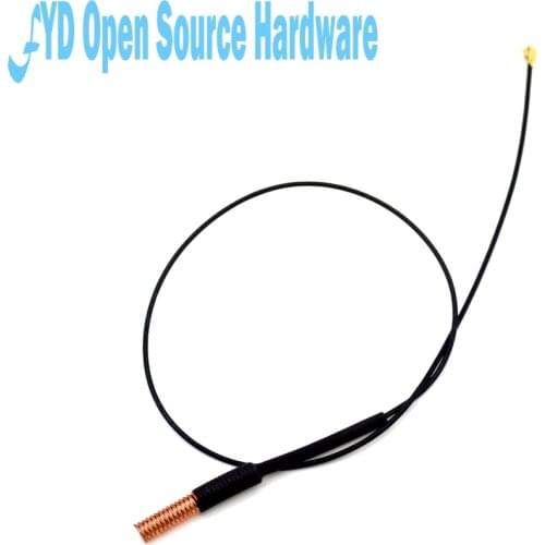 1pcs 433MHz Wireless Built-in Spring Antenna Module Brass IPEX Interface 3dBi 50 ohm 433m Data Transmission Aerial
