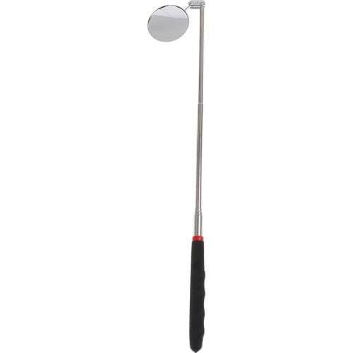 1Pc 30/50mm inspection mirror Car Telescopic Detection Lens Inspection Round Mirror 360 Repair Tool