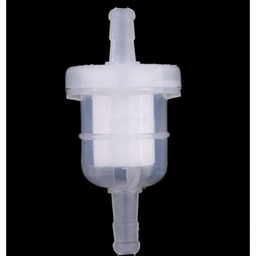 10 Pieces Universal Petrol Motorcycle Inline Fuel Filter Fit 6mm Pipes