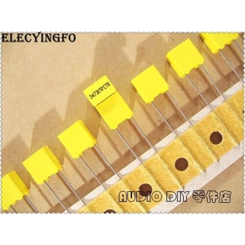 20PCS/100PCS THOMSON TPC 0.047uF 250V 250V0.047uF 10% MKT Film Capacitor 47nF 250V47nF 473 250V473