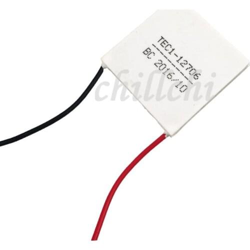 5PCS / Vehicle mounted refrigerator drinking machine special semiconductor refrigeration piece BC 40*40 12V6A TEC1-12706