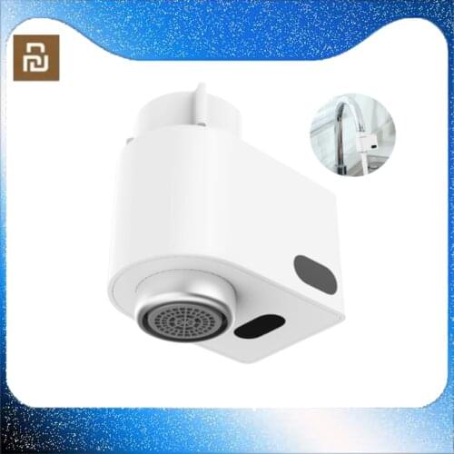 Global Xiaomi Xiaoda Automatic Water Saver Tap Smart Faucet Sensor Infrared Water Energy Saving Bathroom Kitchen Nozzle watertap