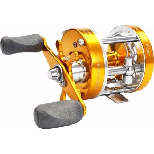 Drum Wheel Multi Color Left and Right Hand All Metal Double Brake Boat Fishing Wheel High Quality Fishing Line Wheel