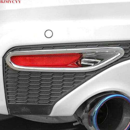 BJMYCYY 2PCS/SET ABS decorative frame of automobile rear fog lamp For Nissan Teana Altima 2019 2020