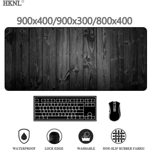 Black Xxl Mouse pad 900x400 black mousepad deskpad gaming accessories Gamer keyboard Carpet keyboard Computer rug cork deskmat