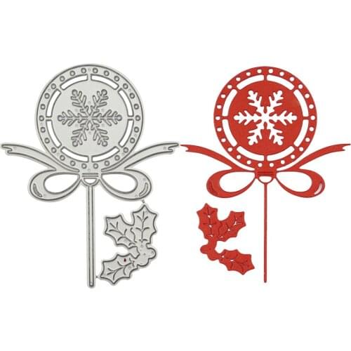 Snowflake Shape Card Mold Metal Cutting Dies Carriage Stencil Knife Mold Scrapbook Edge Decorative Emboosing Craft Die