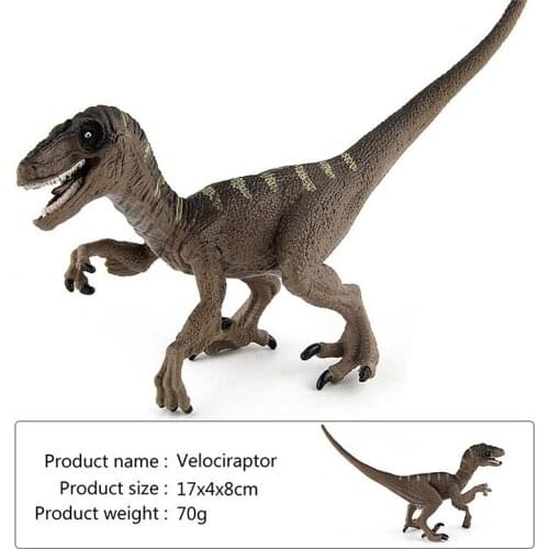 Jurassic Classic Dinosaurs Models Figures Fallen Park Kingdom World 2 3 4 5 Simulation Vinyl Collection Kids Developmental Toys