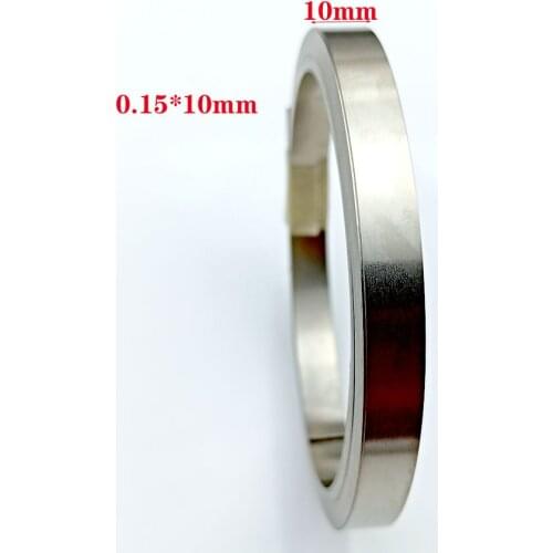 10mm x0.15/0.2 10M Pure Nickel Strip Tape For Li 18650 Battery Spot Welding Compatible For Spot Welder Machine
