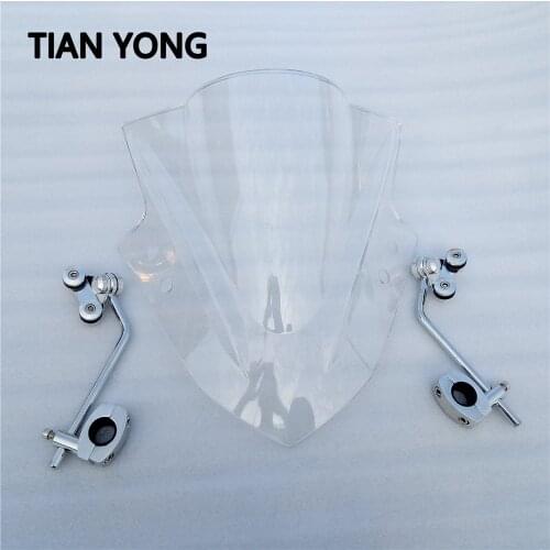 Modification Windshield Windscreen Wind Deflectore Motorcycle For HYOSUNG GT650P GT650 GD250N GD250 N X5 X-5