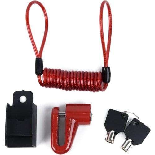 New 2-Key Disc Brakes Lock Set For Xiaomi Mijia M365 Electric Scooter Skateboard Fits for bicycles electric cars motorcycles