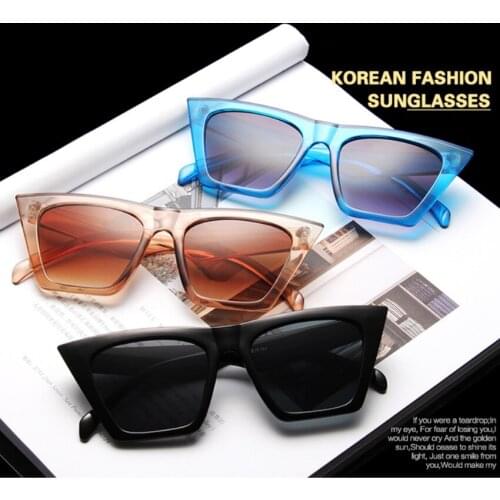 Hot Sale Outdoor Square Night Vision Glasses Women Designer Luxury Fashion Man/Women Cat Eye Glasses Classic Vintage UV400