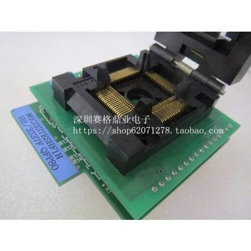 Original YAMAICHI IC Test Seat ME3337ESHF1H/H83337F Burning Programme QFP80 Socket Adapter