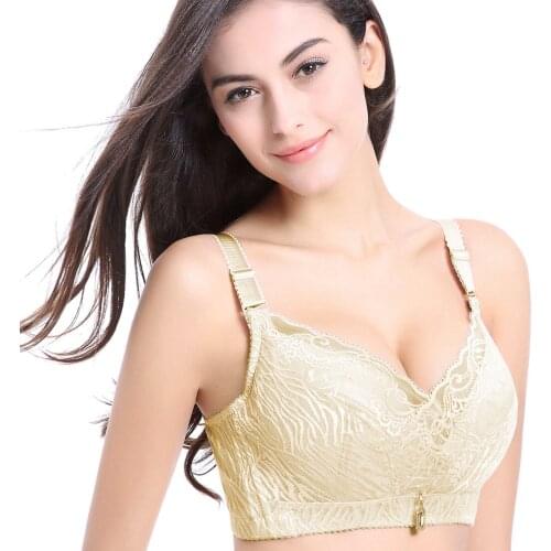 36-44 Plus size bra for women B C D cup bra large size lingerie push up breathable comfortable healthy brassiere underwear