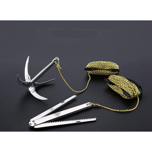 Fishing Cutter Sickle Aquatic Fishing Cutting Grass Plants Sharp Knife Anchor Weed/Water Grass Removal Tools