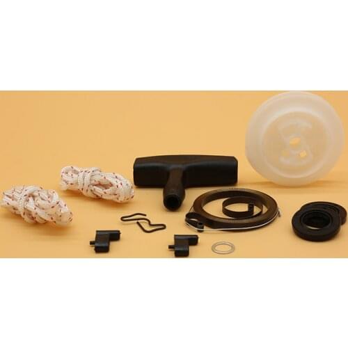 Recoil Rewind Starter Pulley Spring Handle Grip Pawl Oil Seal Kit Fit For Stihl MS290 MS310 MS390 Chainsaw Tool Parts