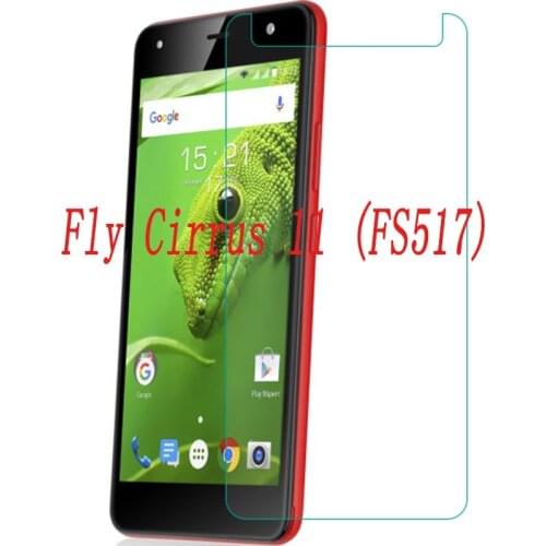 NEW Screen Protector phone For Fly Cirrus 11 FS517 phone Tempered Glass SmartPhone Film Protective Screen Cover