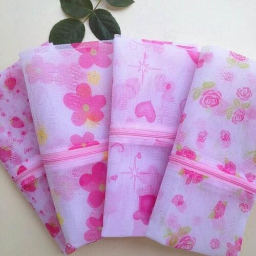 1Pcs Portable Laundry Washing Care Durable Laundry Bag Terylene Bra Underwear Baskets Mesh Bags Protecting Delicates Clothing