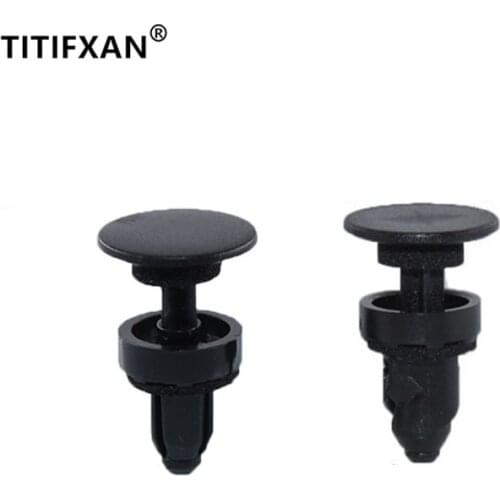 20PCS Auto front windshield deflector running strip trim sunroof clip for Honda Accord plastic fastener rivet