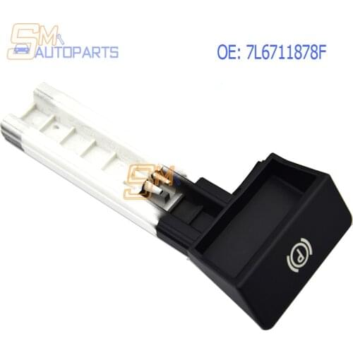 7L6711878F Parking Brake Handbrake Handle Knob Grip Switch For VW Touareg 2003-2010 7L6 711 878F