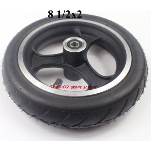 8 1/2X2 tyre inner tube and rim fits Baby carriage Wheelbarrow Electric scooter Folding bicycle