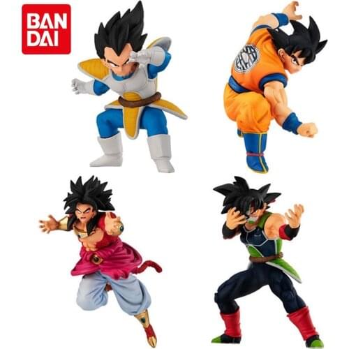 Bandai Dragon Ball Super Character Modeling Series 16 Son Goku Broli Burdock Vegeta IV Action Figure Collections Gashapon Toys