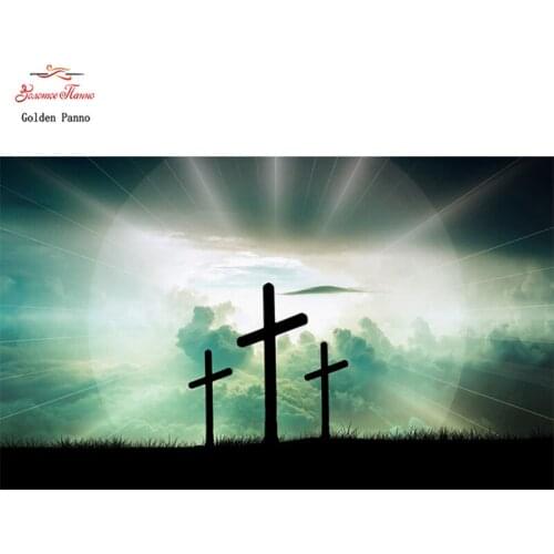 Diamond Painting Full Square 5D Diy Daimond Embroidery Diamant Mosaic Sale Displasy Broderie Diamant "Landscape cross" 03