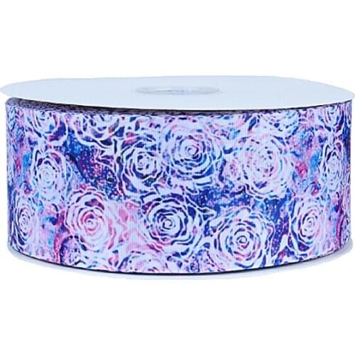 FLRA Ribbon (50yards/lot) Spring season decoration ribbons with flower