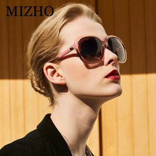 MIZHO Women's Oval Sunglasses