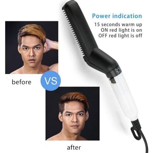 Multifunctional Hair Comb Brush Beard Straightener Hair Straighten Beard Straightening Comb Hair Styler For Men Dropshipping 30