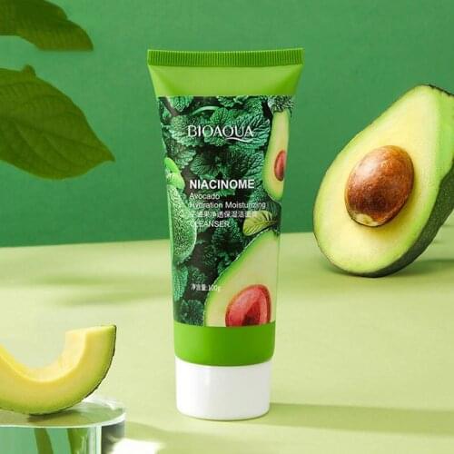 Avocado Facial Cleanser Moisturizing Deep Cleansing Gentle Skin Cleanser Facial Cleansing