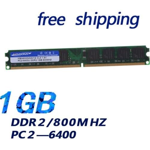 KEMBONA Promotion Brand New DIMM Memory Ram ddr2 1gb desktop 240pin 667/800Mhz PC2-5300/6400