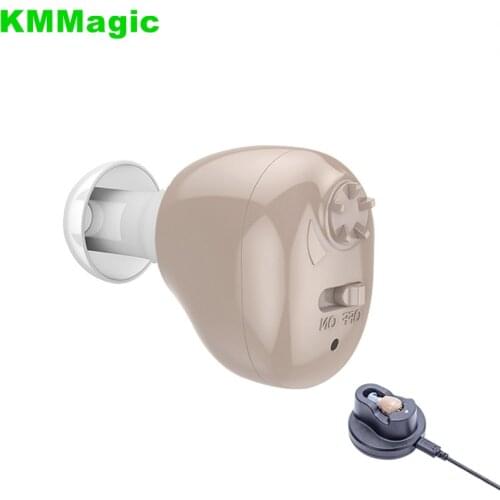 CIC Rechargeable Hearing Aids Invisible Hearing Aid Hearing Device for Deaf Mini Hearing Aids Hearing Amplifier for The Elderly