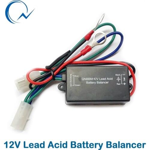 QNBBM 12V Lead Acid Battery Equalizer Balancer BMS Pevent from Corrosion and Sulfuration