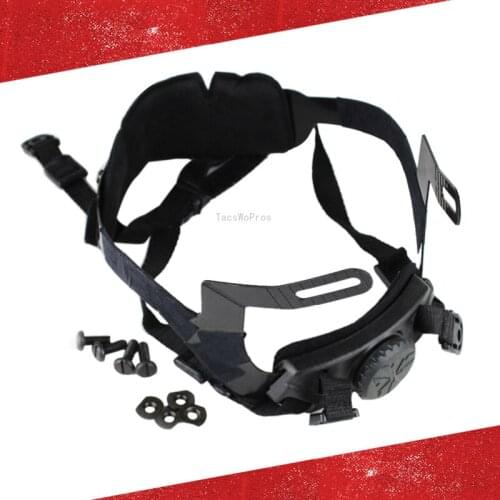 Adjustable Tactical Helmet Strap Airsoft Fast Helmet Inner Suspension Locking System Military Shooting Combat Helmet Accessories