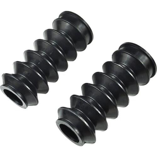 MOTORCYCLE Rubber Fork Cover Gaiters Gators Boots For Harley XG500 XG750