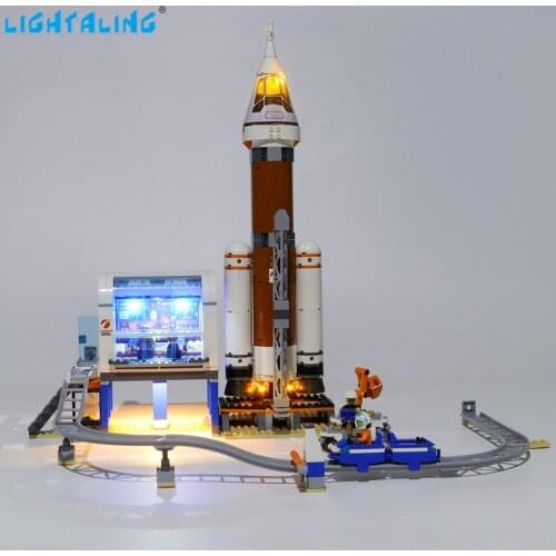 Lightaling Led Light Kit For 60228 Deep Space Rocket and Launch Control