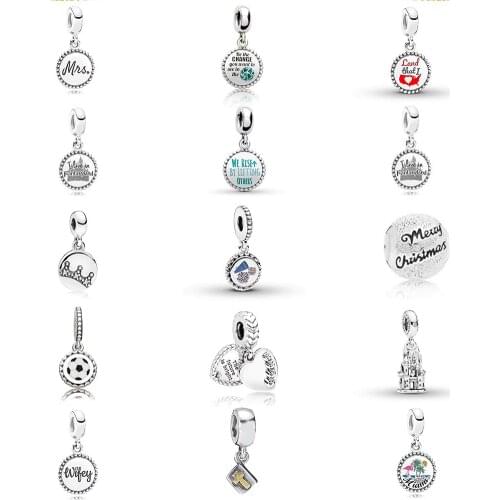 Autumn New Original High Quality 100% S925 Sterling Silver Mushroom Room Pendant Bracelet Patch Your Necklace Lady Jewelry Gift