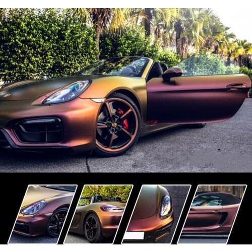 2pcs 50*150cm Matte Car Body Protection Film Color Change Vinyl Wrap Interorier Sticker for Car Styling