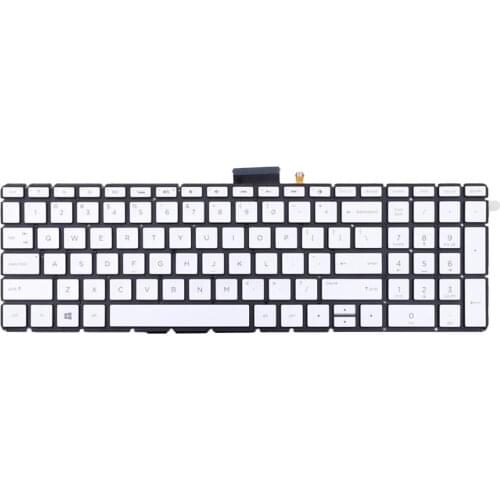 US English Layout Replacement Laptop Keyboard With Backlit no Frame Button Keypad for HP Pavilion 15-BS 15Q-BD 17G-BR