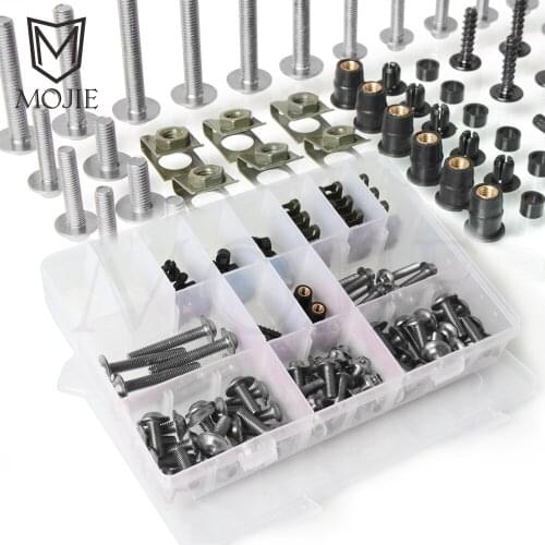 For SUZUKI SFV650 GLADIUS 650 SV 1000/S 650/S/A/F/X 400 TL1000 R S VanVan 200 Motorcycle Windshield Body Fairing Bolts Screws