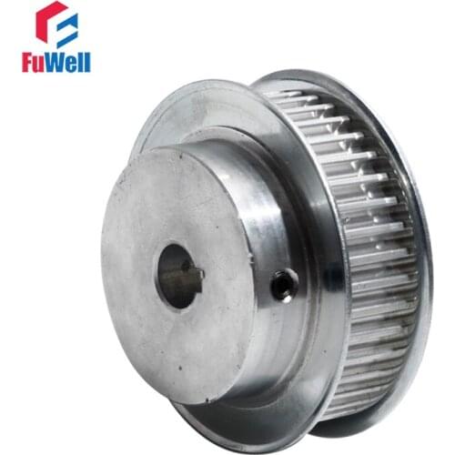 HTD5M-42T Timing Pulley With Keyway 5M Transmission Pulley 16mm Belt Width 10/12/14/15/20mm Bore 42Teeth Gear Belt Pulley